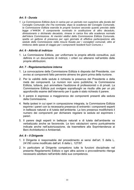 6 Regolamento edilizio (P.R.G.) - Comune di Poiana Maggiore