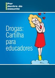 Drogas: Cartilha para educadores - Ministério da Justiça