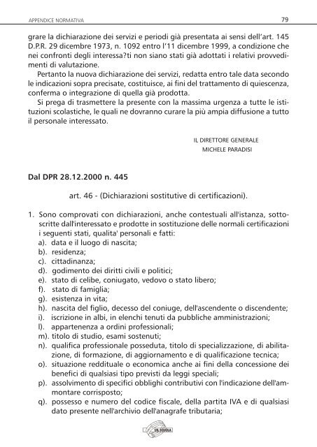 ADEMPIMENTI DEL PERSONALE NEO ASSUNTO CON ...