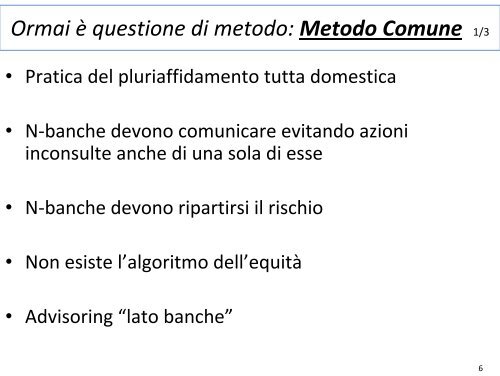 Gli Accordi di Ristrutturazione del Debito