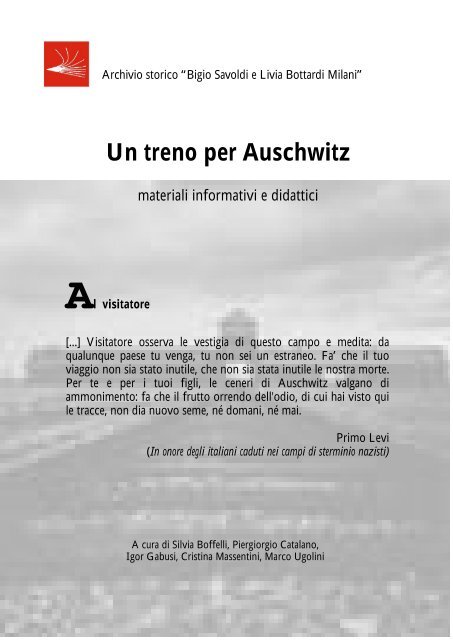 Versione Pdf Un Treno Per Auschwitz