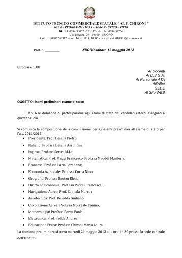 circolare-88.pdf - Gpchironi.It