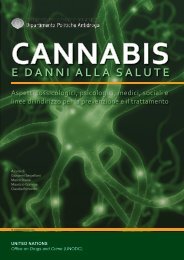 'Cannabis e danni alla salute': droghe leggere ... - Spazio Sociale