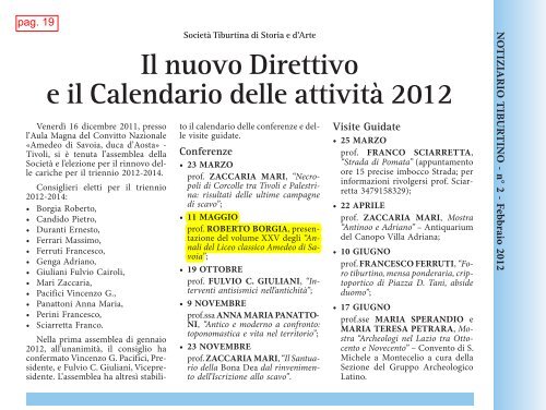 Ritagli stampa 2011 2012 - Liceo Classico Amedeo di Savoia