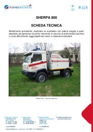 SHERPA 800 SCHEDA TECNICA - Matacena