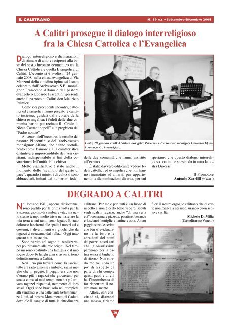 IL CALITRANO N. 39.qxd