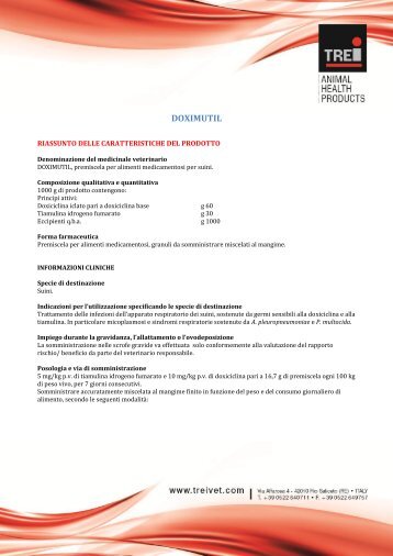 DOXIMUTIL - Industria Italiana Integratori Trei Spa