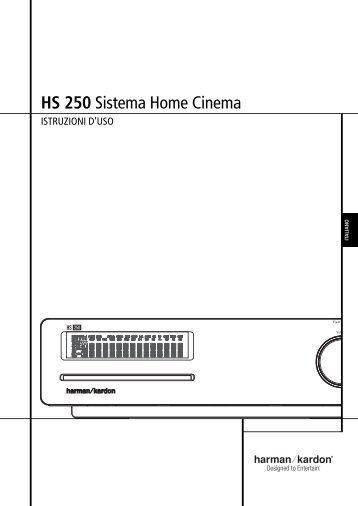 HS 250 Sistema Home Cinema - Harman Kardon