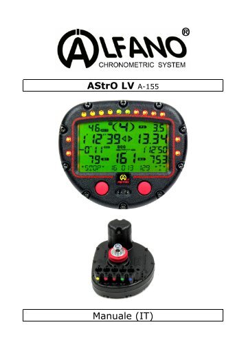 AStrO LV A-155 Manuale (IT) - Alfano