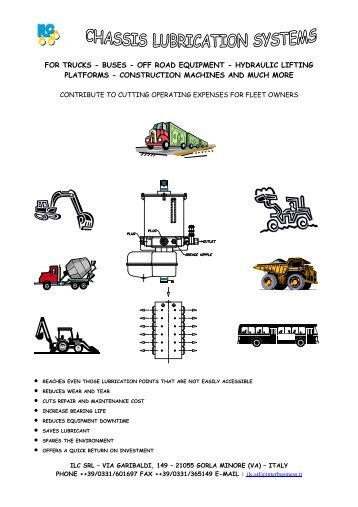 FOR TRUCKS - BUSES - OFF ROAD EQUIPMENT - HYDRAULIC ...