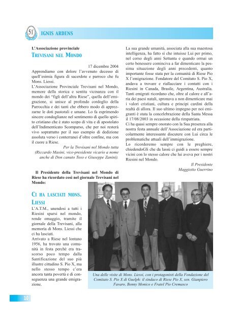 GENNAIO FEBBRAIO 2005 (Page 2) - fondazione giuseppe sarto