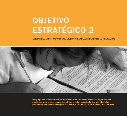 Proyecto Educativo Nacional al 2021 - Ministerio de Educación