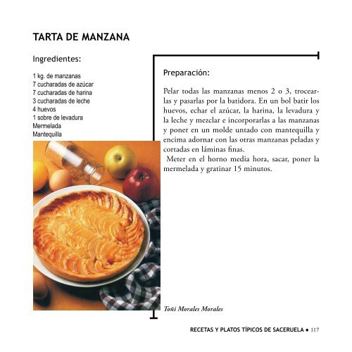 recetas y platos típicos de saceruela - Diputación Provincial de ...