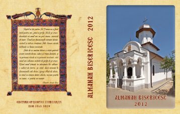 Almanah Bisericesc 2012 (format PDF) - Episcopia Giurgiului