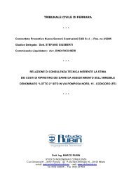 TRIBUNALE CIVILE DI FERRARA - Ferrara case d'asta