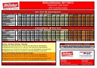 Skibusfahrplan 2011/2012