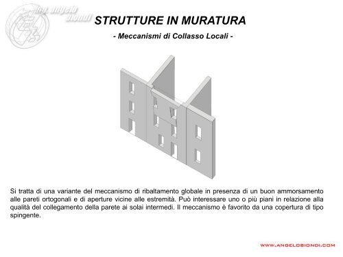 Strutture in muratura - Angelo Biondi