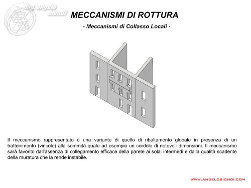 Strutture in muratura - Angelo Biondi