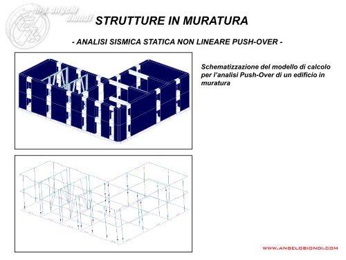 Strutture in muratura - Angelo Biondi