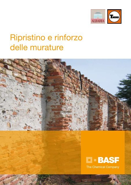 Ripristino e rinforzo delle murature - BASF Construction Chemicals ...