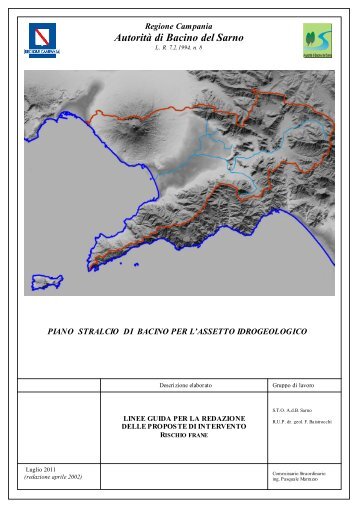 Modello RTI per Elaborato - Autorità di Bacino del Sarno