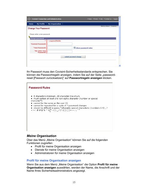 ii. benutzerhandbuch - Covisint