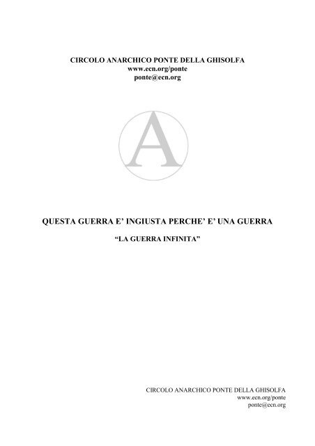 versione pdf - Isole nella Rete