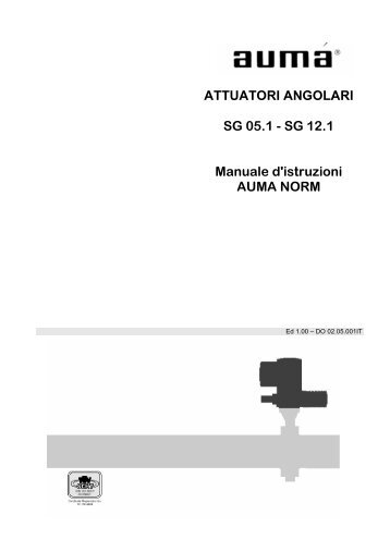 Multi-turn actuators SA 07.1 - SA 48.1/ SAR 07.1 - SAR 30.1 AUMA ...