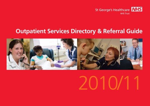 Outpatient Services Directory & Referral Guide - St George's ...