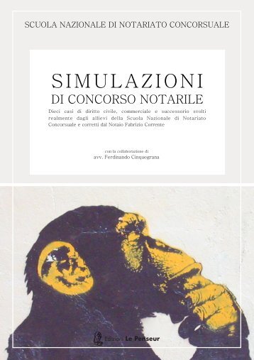 SIMULAZIONI DI CONCORSO NOTARILE (download ... - Snnc.it