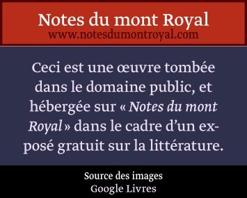 quinte-curc - Notes du mont Royal