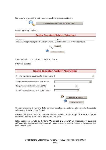 Manuale - Federazione Scacchistica Italiana