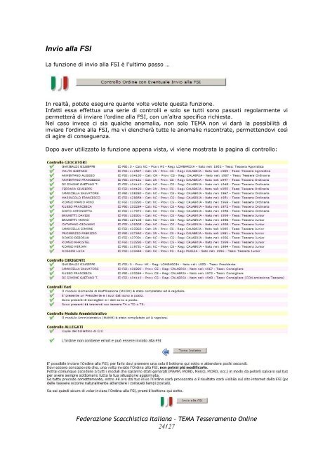 Manuale - Federazione Scacchistica Italiana
