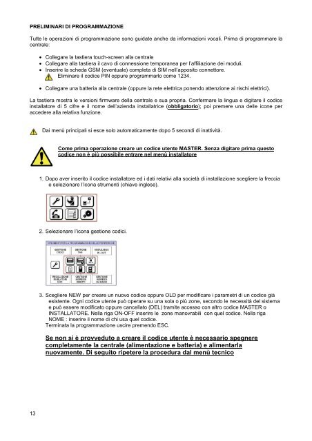 Centrali antintrusione espandibili AF999EXP e AF949 - Ave