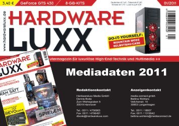 Mediadaten Hardwareluxx - media connect gmbh