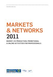 MARKETS & NETWORKS 2011 - MEDIA Desk Deutschland