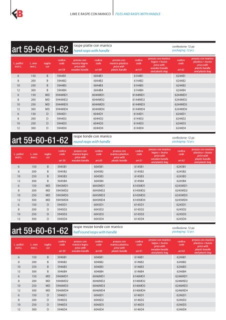 Scarica qui il nuovo catalogo 2012