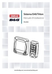 Sistema IS40/Triton - Simrad Yachting