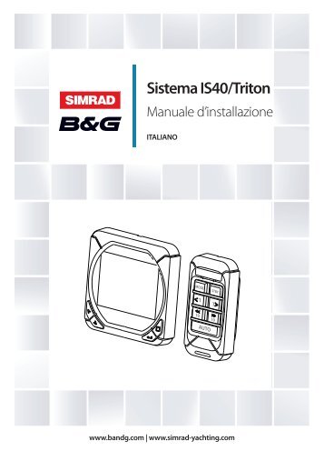 Sistema IS40/Triton - Simrad Yachting