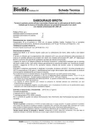 Scheda Tecnica SABOURAUD BROTH - Biolife