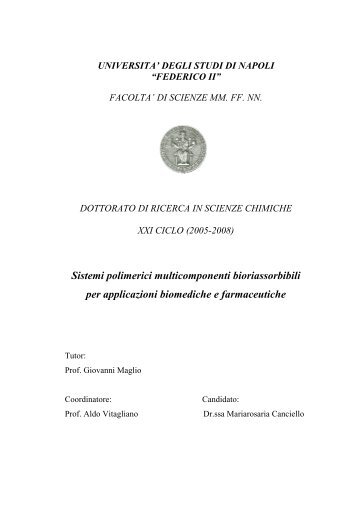 PDF (Tesi completa) - FedOA