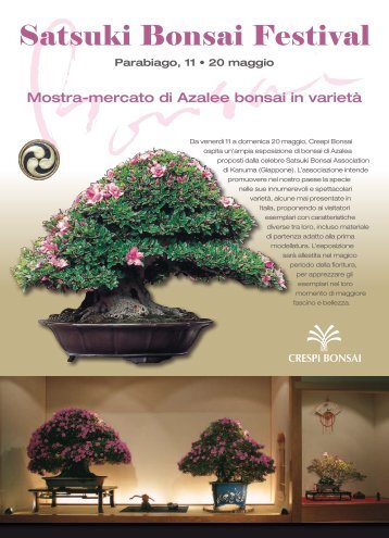 Satsuki Bonsai Festival - Grandi Giardini Italiani