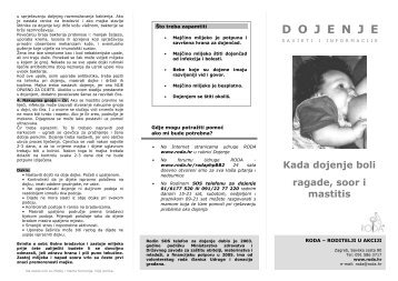 Kad dojenje boli - ragade, soor i mastitis.pdf - Roda