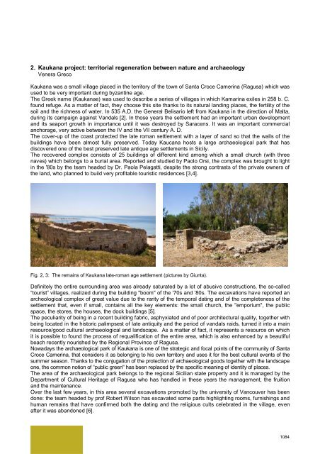 Archaeology and nature: hyblean cultural landscape and territorial ...