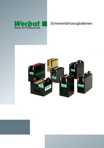 Schienenfahrzeugbatterien - Werbat.de