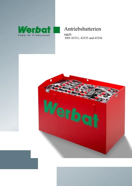 Antriebsbatterien - Werbat.de