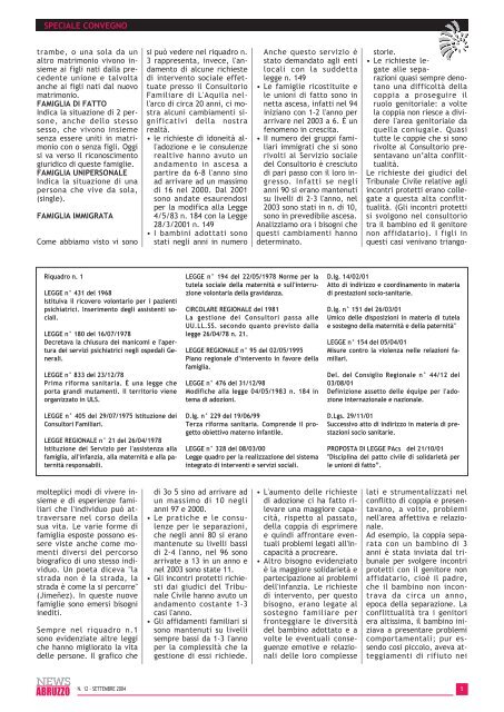 Scarica il numero 12 in formato pdf - ORASABRUZZO