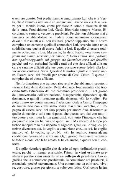 BOLLETTINO DIOCESANO N. 2 2009.pdf - Diocesi Ugento