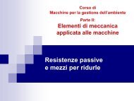 Resistenze passive e mezzi per ridurle