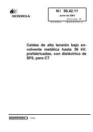 Celdas de alta tensión bajo en- volvente metálica hasta 36 kV ...